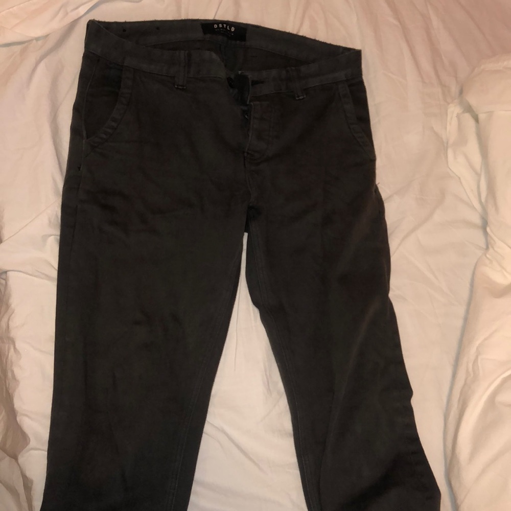 DSTLD selvedge chinos
